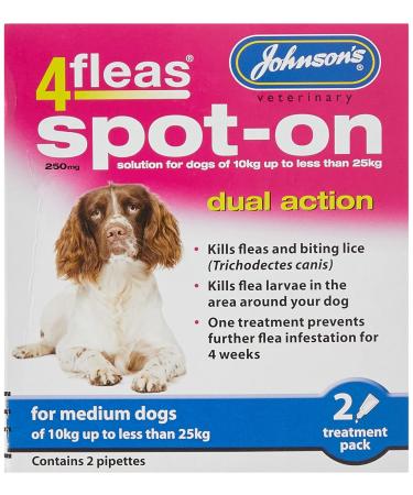 Johnson's 4Fleas Spot-On for Medium Dogs