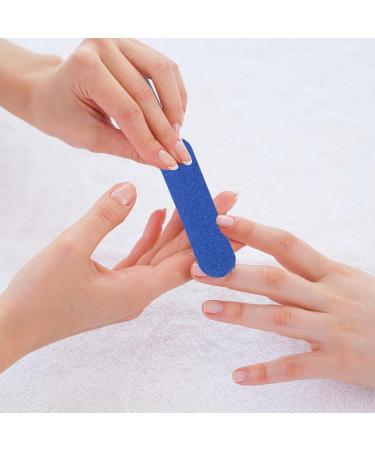 100 Pcs Mini Nail File Nail Buffer Block for Natural Nails Double-Sided Emery Board Nail File Set Professional Nail Polisher for Natural Artificial Nails in Salon Home Use - Buy Online on SooperMarket.com