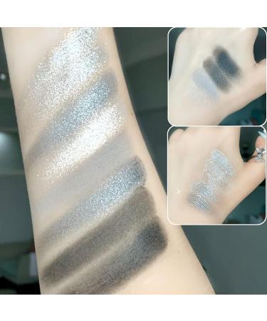 Smoky Eyeshadow Palette - 9 Cold Tone Shades | Long Lasting & Highly Pigmented - Buy Online on SooperMarket.com