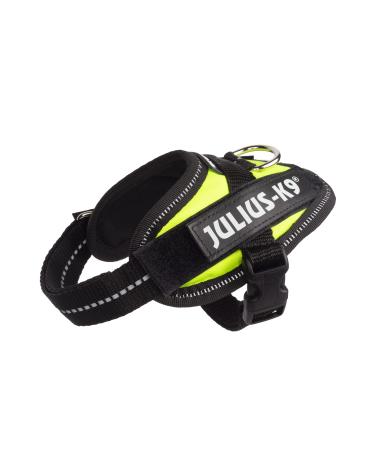 IDC Powerharness Size: 3XS/Baby 1 UV Neon Green UV Neon Green 3XS/Baby 1