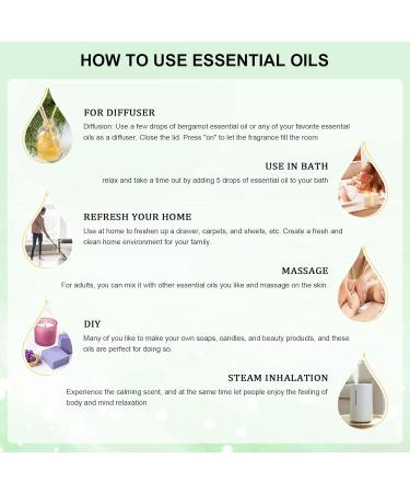 Peppermint essential oil (4 oz/118 ml) Pure Essential Oil - with Glass Dropper Great for Aromatherapy Diffuser Candle Making - Buy Online on SooperMarket.com