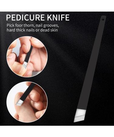 Professional Podiatrist Toenail Clippers - Super Sharp Stainless Steel Cutters for Thick & Ingrown Nails - Ideal for Men, Women, and Seniors - Black Updated Design - Buy Online on SooperMarket.com