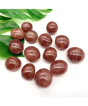 100g Natural Red Quartz Crystal Gemstones Gem Home Furnishing Decoration Natural Stone - Buy Online on SooperMarket.com