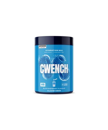 Cwench Electrolyte Hydration Blue Raspberry Drink Mix 45 Servings 315g Blue Raspberry 315g (Pack of 1)
