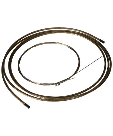 Jagwire 2X Sport Shift Kit Adult Unisex Shift Cable and Sheaths, Silver, One Size