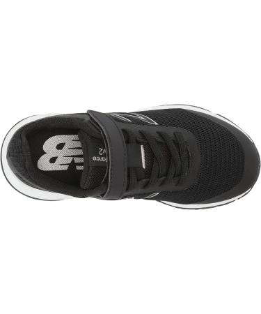 New Balance 455v2 Hook and Loop Running Shoe Little Kid 12 Wide - Black/White - Buy Online on SooperMarket.com