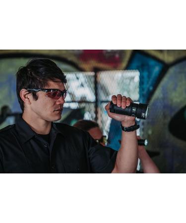 Smith & Wesson M&P Harrier Half Frame Shooting Glasses | Impact Resistant Anti-Fog Lenses | Black | One Size - Buy Online on SooperMarket.com