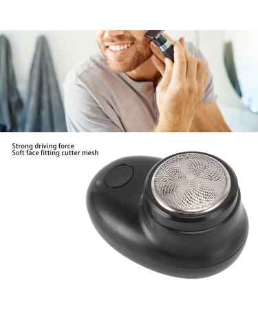 Electric Beard Clipper Stainless Steel Beard Trimmer USB Rechargeable Portable Small Men Beard Clipper Cleaner Fine Trimming for Travel Use (Matte Black) - Buy Online on SooperMarket.com