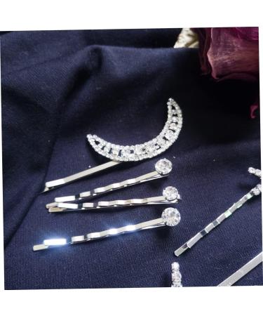 Gogogmee Clip Hair Accessories for Hair Decorations Bling Hair Pearl Hair Accessories Barrettes for Women Jeweled Barrettes Flower Decor Rhinestone Bobby Pins Fashion Hair Pin - Buy Online on SooperMarket.com