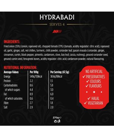 Aagrah Tarka Indian Curry Cooking Sauces Gift Box - Karahi Achari and Hydrabadi - Authentic Restaurant Recipes - 3 x 270g - Each Jar Serves 3-4 - Buy Online on SooperMarket.com