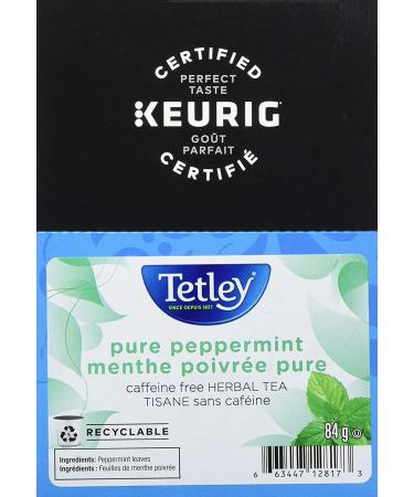 Tetley Pure Peppermint Tea Single Serve K-Cup 96 Count Peppermint 96 Count (Pack of 1) - Buy Online on SooperMarket.com