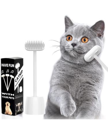 Cats brush pet lower wool comb fur comb under fur massage kit kamm remove undercoat and matters solve healthy fur clean pet hair funny cat stick white