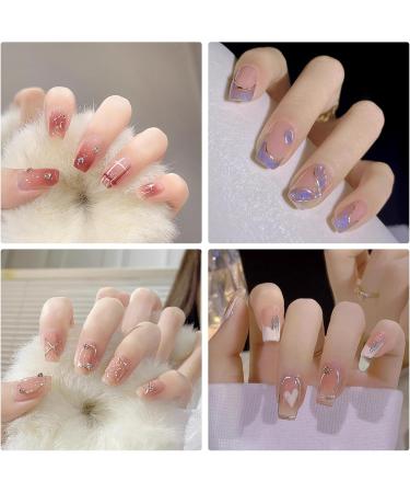 Metallic Gel Nail Polish 2Pcs Chrome Gel Nail Polish 8ML 3D Mirror Effect Painting Metallic Gel Polish for Flower Lines Drawing Nail Art Polilsh - Buy Online on SooperMarket.com