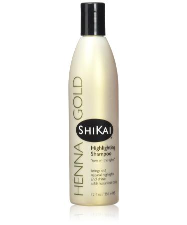 ShiKai Henna Gold Highlighting Shampoo, 12-Ounces