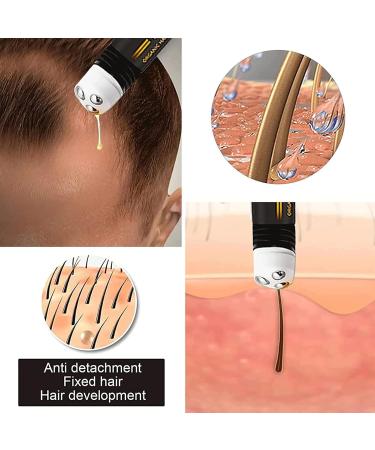 20ml Organic Hair Regrowth Serum Roller Set | Herbal Scalp Intense Roll-On for Men & Women | Triple Massager Hair Growth Essence (3PCs) - Buy Online on SooperMarket.com