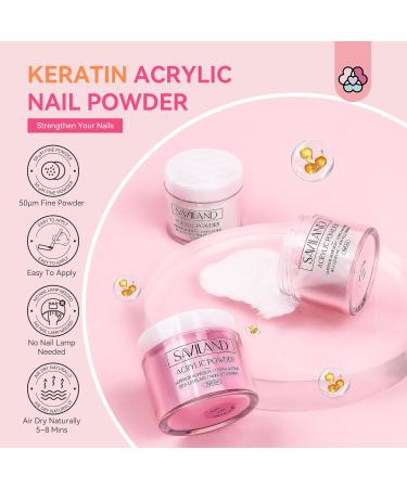 SAVILAND Acrylic Nail Kit with Drill - Complete Professional Set for Beginners | Acrylic Powder Monomer Gel Polish & UV Light | Perfect Gift for Home Salon - Buy Online on SooperMarket.com