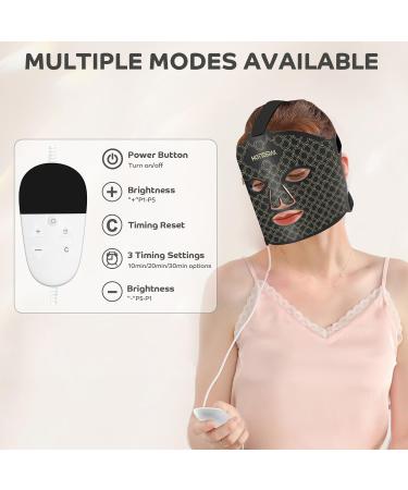 Hottoerak Red Light for Face upgrade 850nm Near-Infrared Light & 660nm Red Light Professional Red Light Lamp at Home Gray - Buy Online on SooperMarket.com