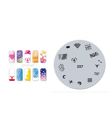 Fingernail stencil (airbrush nail art) Fengda JFH13-257
