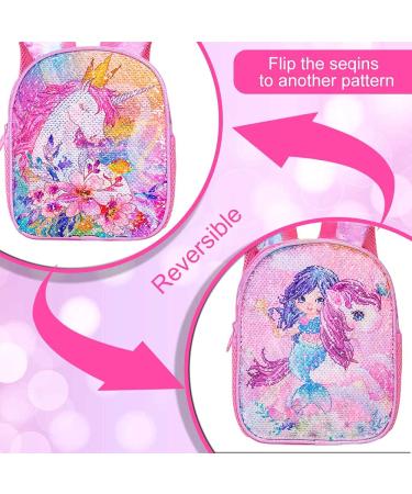 Unicorn Toddler Backpack with Leash - Safety Harness Mini Bookbag for Girls - Buy Online on SooperMarket.com