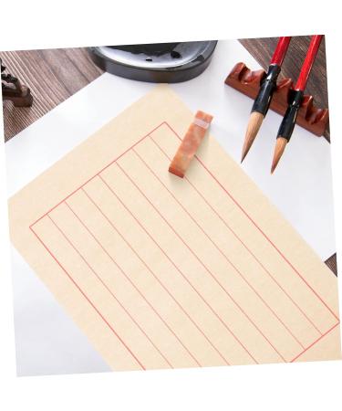 STOBOK 50 sheets Japan Art Paper Zhi Calligraphy Japanese Sumi Stationery Rice Mat Drawing Painting - Buy Online on SooperMarket.com