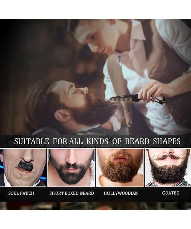 YancLife Stainless Steel Folding Beard Comb for Men - Anti-static Pocket Comb for Grooming Beards, Mustaches & Hair Styling | 9.5 * 3 * 1.5cm - Buy Online on SooperMarket.com