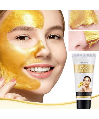 Foil Peel Off | Gold Foil Peel Face | Peel Off Gold | Deep Hydration Face Cover Clearing & Hydrating Effective Peel Off Facial Cover - Buy Online on SooperMarket.com