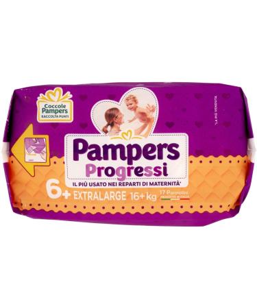 Pampers Progressi Extralarge Windeln Gr e 6+ (17 St ck 16+ kg) Internationale Lieferung - Buy Online on SooperMarket.com