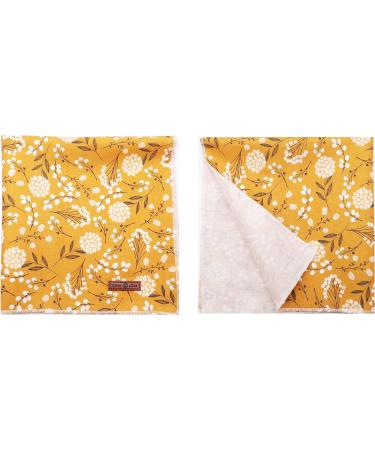 Lionet Paws Flower Dog Bandana | Triangle Bibs Scarf for Dogs | Girl Boy Gift | Small Medium Large Sizes - Buy Online on SooperMarket.com