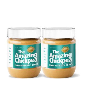 The Amazing Chickpea Chickpea Butter Spread Creamy 12 Oz  - 2 Pack