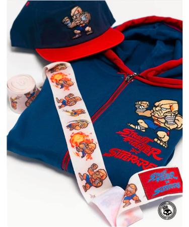 Superare Hand Wraps - Boxing MMA Muay Thai Martial Arts 180 - SUPERARE x Street Fighter Sagat - Buy Online on SooperMarket.com