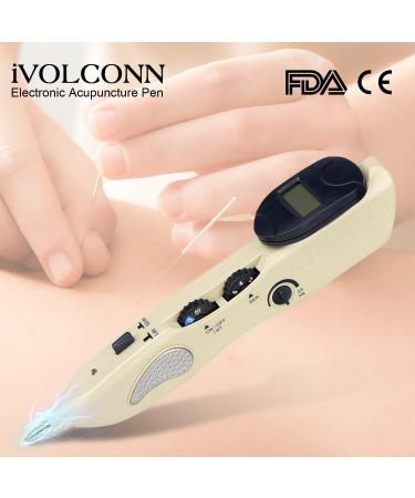 iVolconn Pain Relief Electric Acupuncture Pen Therapy Device Nerve And Acupoints Detector Muscle Stimulator - Buy Online on SooperMarket.com