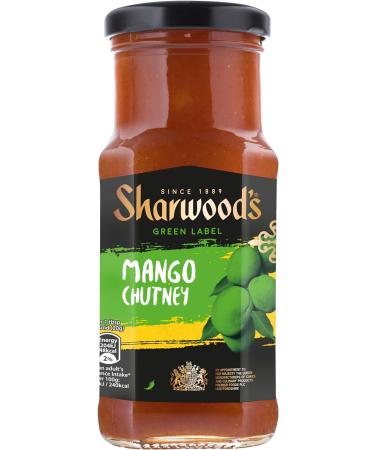 Sharwood's Green Label Mango Chutney 530g Jar - Authentic Indian Condiment (1 Pack) - Buy Online on SooperMarket.com