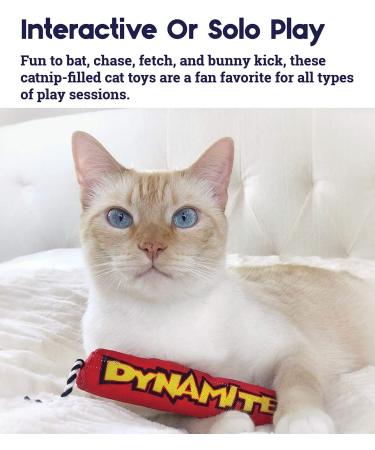 Petstages Catnip Cat Toys in Orange and Yellow - Interactive Playtime Fun for Cats - Buy Online on SooperMarket.com