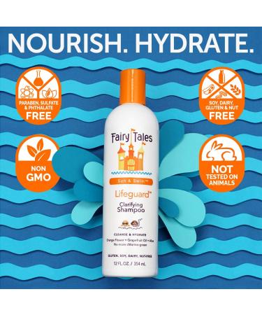 Fairy Tales Swim Shampoo for Kids - 32 oz | Chlorine Removal & Gentle Cleansing | Made in USA with Natural Ingredients | No Parabens, Sulfates, or Synthetic Dyes - Buy Online on SooperMarket.com