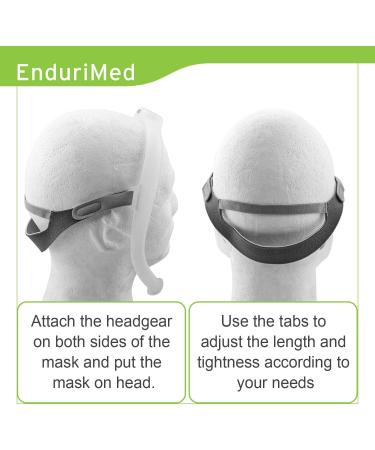 Endurimed CPAP Headgear Replacement for Dreamwear Respironics | Safe for All Skin Types | Prolonged Straps for Optimal Fit | International Shipping Available - Buy Online on SooperMarket.com