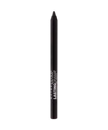 Maybelline Eyestudio Lasting Drama Waterproof Matte Gel Pencil Black Eyeliner Makeup Sleek Onyx 1 Count