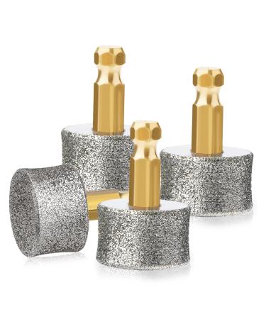 Savita 4 pieces of replacement heads for claw grinders for dogs professional claw grind grinding bike for dogs.