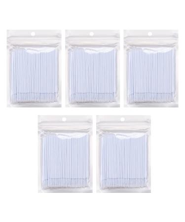 500 Pcs Disposable Micro Applicator Brushes for Eyelash Extensions - Tbestmax White Mascara Wands - Buy Online on SooperMarket.com