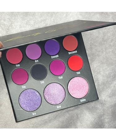 Buy Highly Pigmented 11-Color Eyeshadow Palette - Beautiful & Uplifting Shades for International Shipping - Buy Online on SooperMarket.com