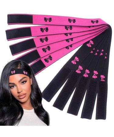 GOLRESOL Elastic Bands for Wigs - Lay Edges & Keep Wigs in Place | Wig Grip Headband - No Slip | Butterfly Design | 2pcs - Buy Online on SooperMarket.com