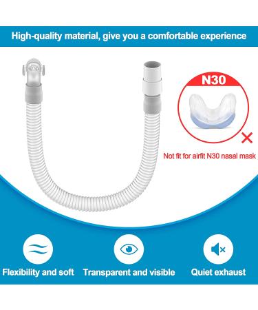 Short Tube Assembly & Frame for Airfit P10 - Hose & Frame Supplies with Elbow and Swivel - Buy Online on SooperMarket.com