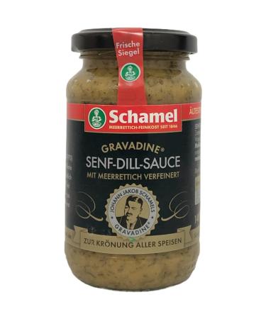 Schamel Mustard-Dill Sauce Gravadine with Horseradish 3-Pack (3x140ml) - Gourmet Condiment for International Shipping - Buy Online on SooperMarket.com