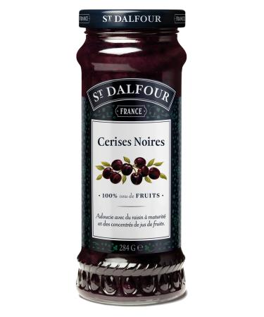 St. Dalfour - Fruit Spread 100% Natural Jam Black Cherry - 10 oz.