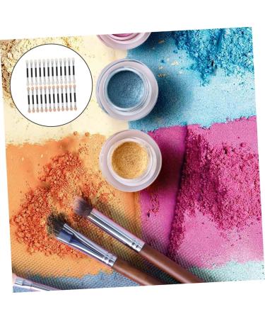 Didiseaon 120 Pcs Latex Eye Shadow Stick Makeup Brush Eyeshadow Brush Eyeshadow Double Sided Mini - Buy Online on SooperMarket.com