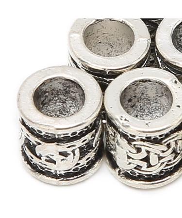 Buy 10pcs Viking Beard Pearls | Exquisite Dreadlock Hair Jewelry for Men | Durable DIY Accessories - Buy Online on SooperMarket.com