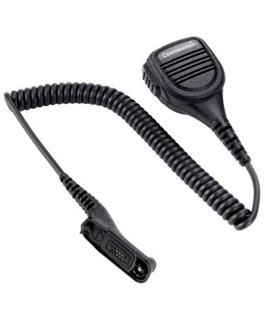 commountain Speaker Mic with Reinforced Cable for Motorola Radios APX6000 APX7000 APX8000 XPR6350 XPR6550 XPR7550 XPR7350e XPR7550e XPR7580e APX 6000 7000 8000 XPR 6550 7550 7550e,Shoulder Microphone
