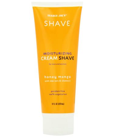 Trader Joe's Moisturizing Cream Shave Honey Mango, 8 fl. oz.