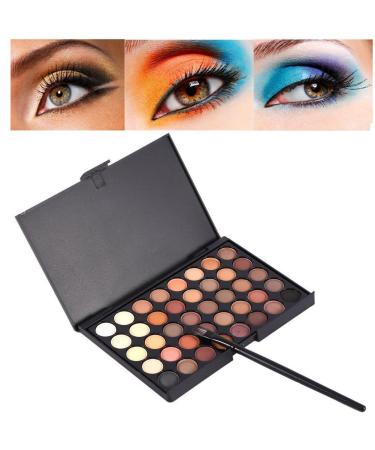 40 Color Eyeshadow Palette with Brush - Matte & Shimmer Cream Makeup Set for Stunning Looks | Best Quality International Shipping - Buy Online on SooperMarket.com