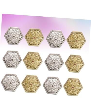 KOMBIUDA Wedding Stuff 12pcs Sugar Container Candy Container Hexagon Candy Holders Candy Box Candy Stand Western Style - Buy Online on SooperMarket.com