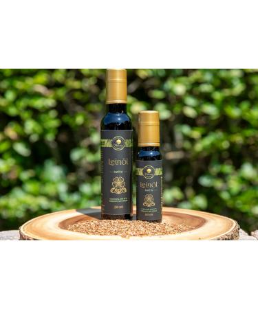 Naturezon Bio Linseed Oil 100ml - Freshly Pressed Cold-Pressed Oil | Pre-Order Now for International Shipping - Buy Online on SooperMarket.com